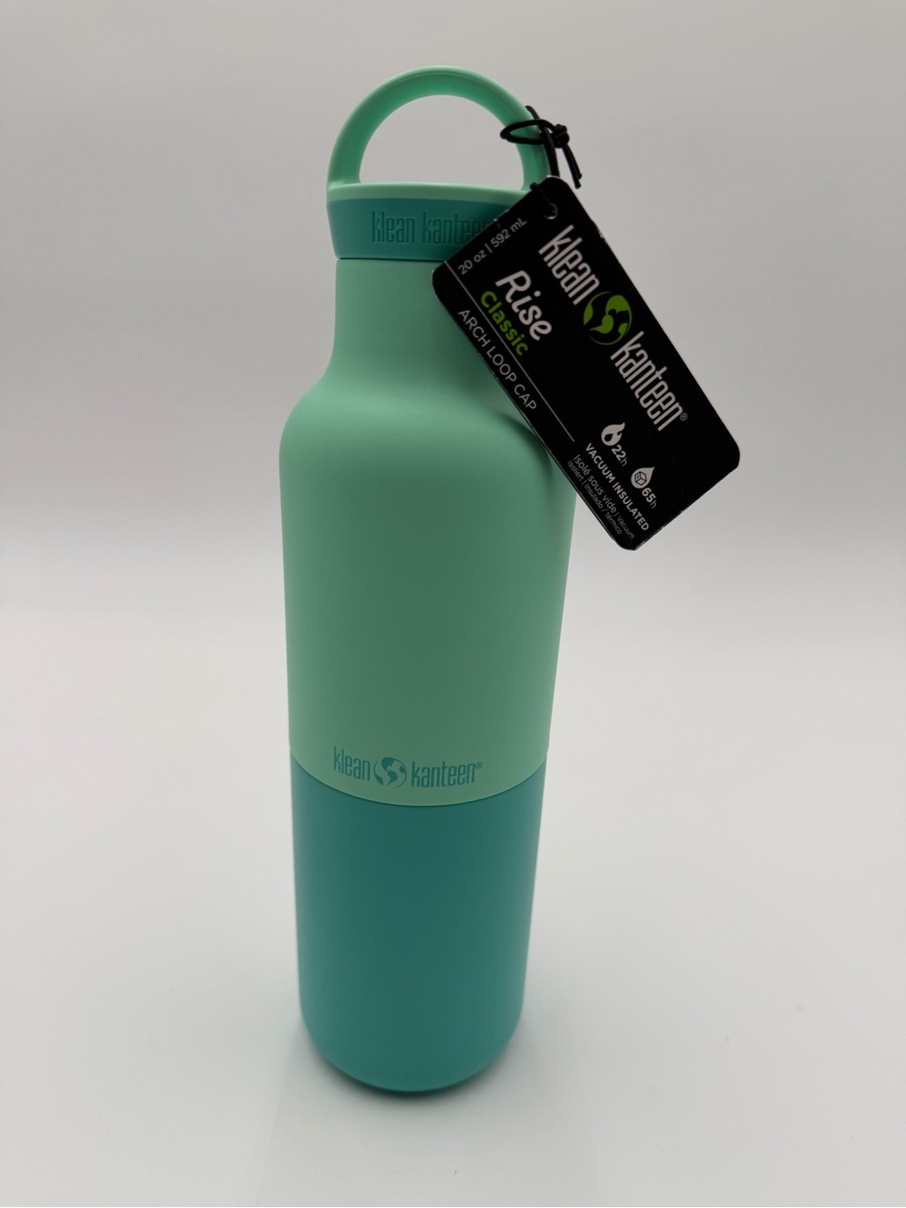 NWT Klean Kanteen Rise Classic Insulated Water Bottle 20oz